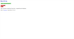 Desktop Screenshot of keyhelp.no