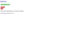Tablet Screenshot of keyhelp.no